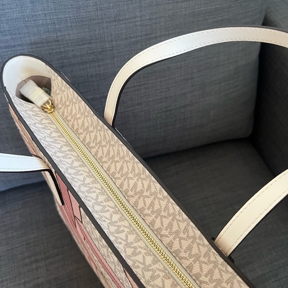 NWT MICHAEL KORS SINCLAIR LARGE EW CRAB TOTE HANDBAG - Picture 5 of 11